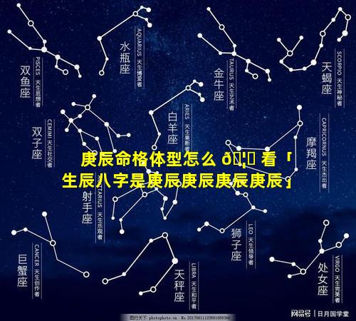 庚辰命格体型怎么 🦉 看「生辰八字是庚辰庚辰庚辰庚辰」